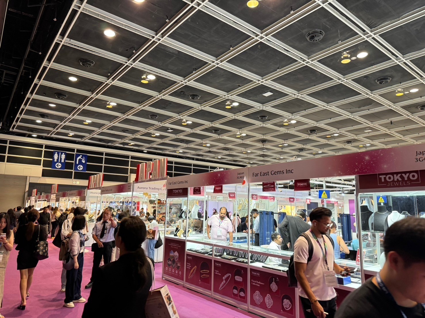 Jewellery & Gem WORLD Hong Kong 2024 片岡商店株式会社